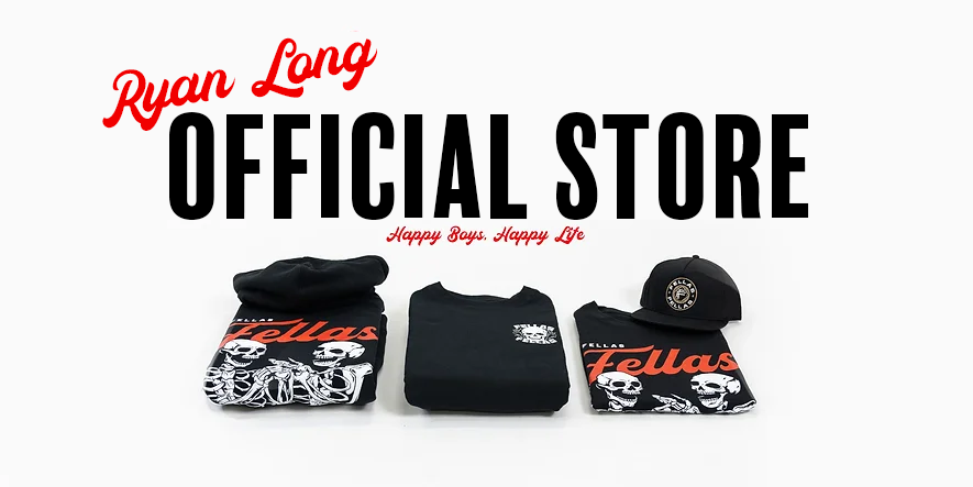 Buy Merchandise at Ryan Long's official webstore